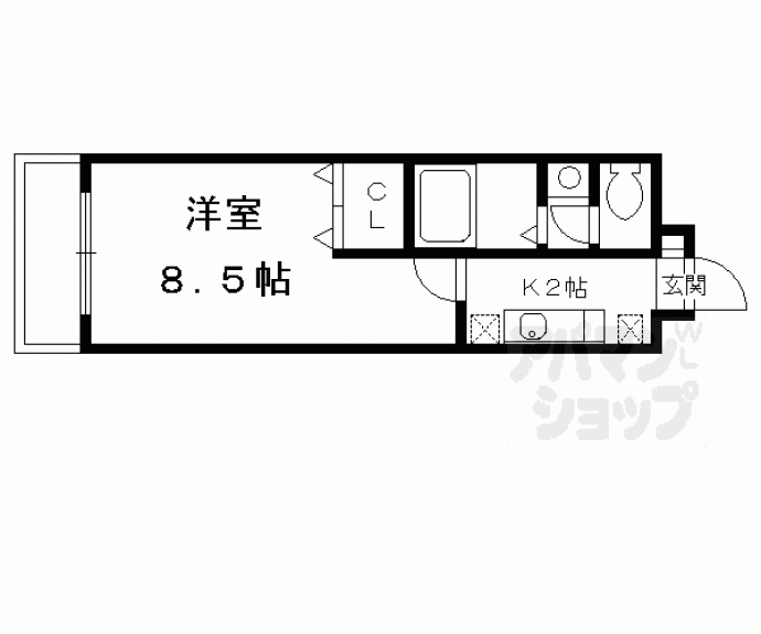 【鹿苑】間取