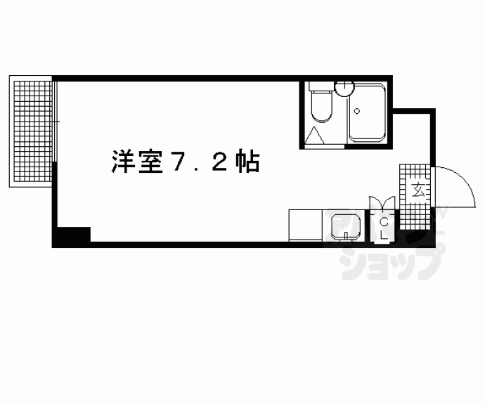 【正和フラット宝ヶ池】間取