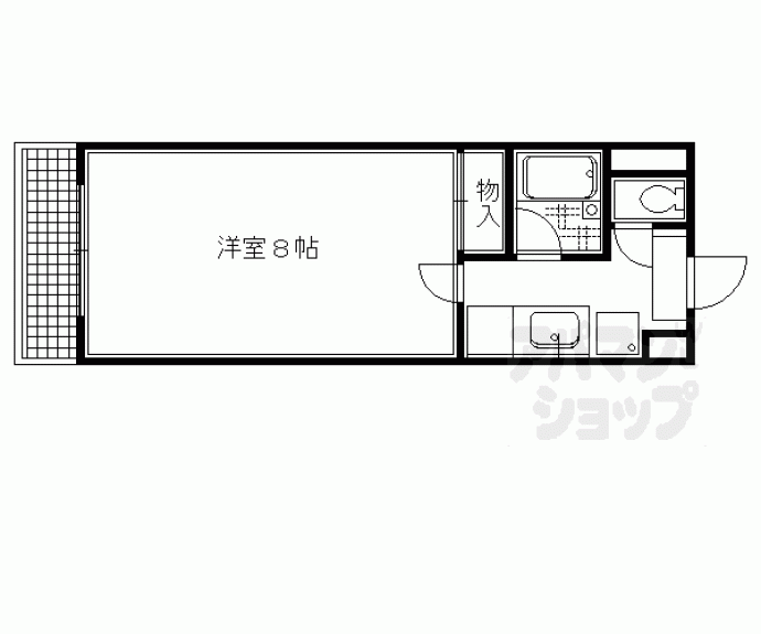 【コスモハイツ下柳】間取