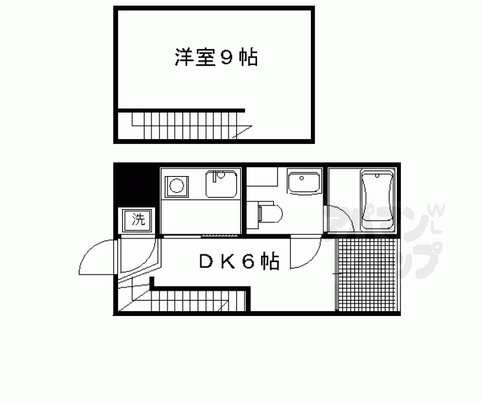 【桜木町マンション】間取