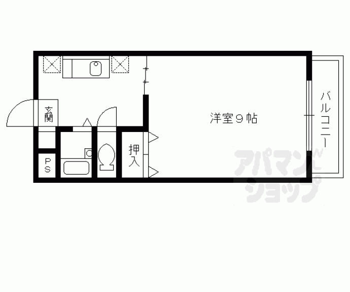 【サンハイム橋本】間取