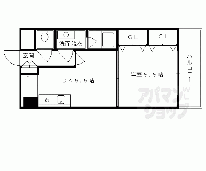 【ライオンズマンション東山弐番館】間取