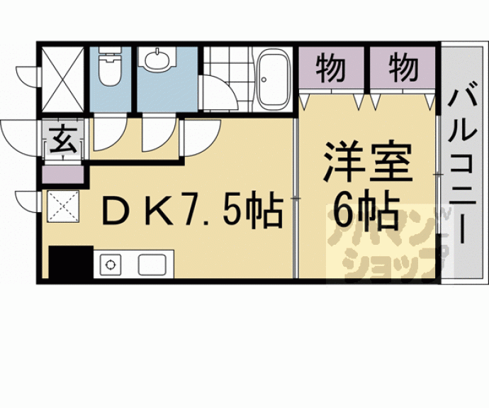 【ライオンズマンション東山弐番館】間取