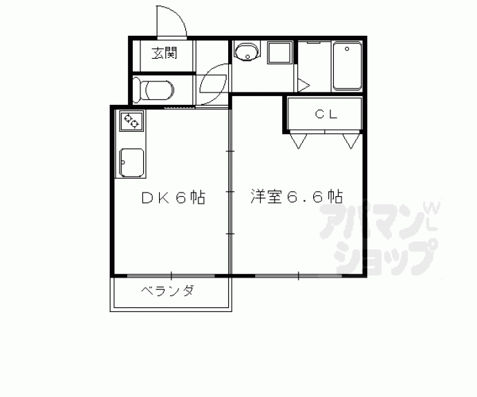 【プティ・フォーレ】間取