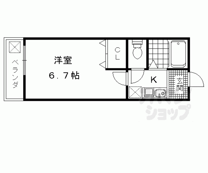 【ハウス偕】間取