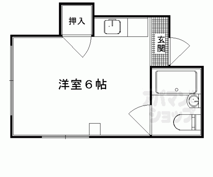 【フルール御池】間取