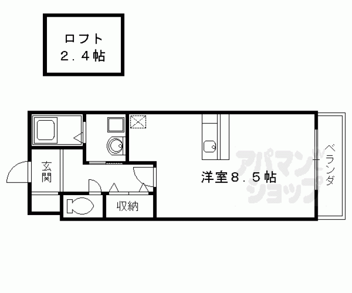 【シエルエトワレ】間取