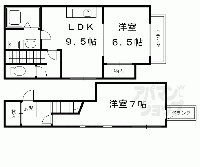 【アルカス千本通】間取