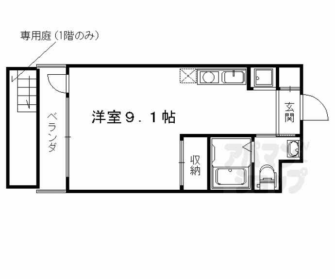 【Ｇ－Ｄｅｓｉｇｎ京都西院】間取