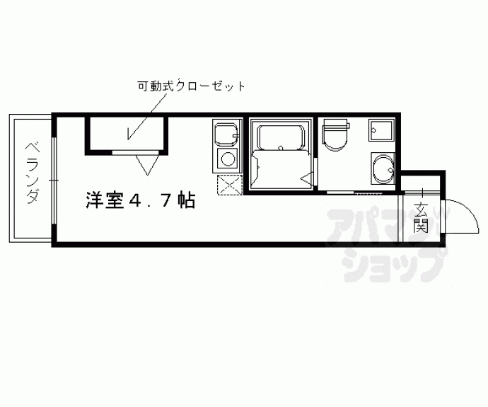 【Ｇ－Ｄｅｓｉｇｎ京都西院】間取