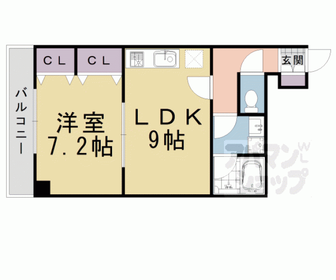 【シャルレ１０番館】間取