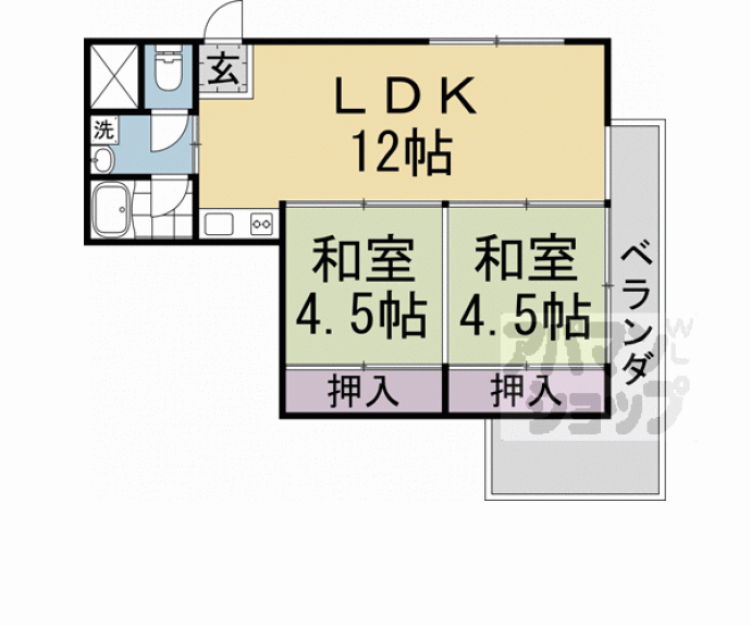 【ＫＭビル】間取