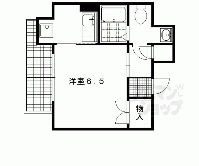 【ラナップスクエア京都西陣】間取