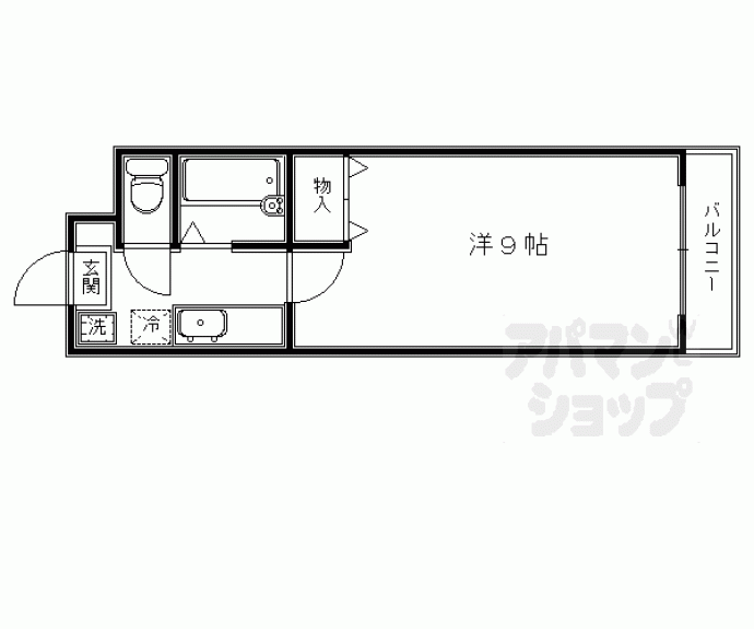 【シルクハウス一条】間取