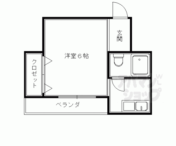 【メゾンテンボス】間取