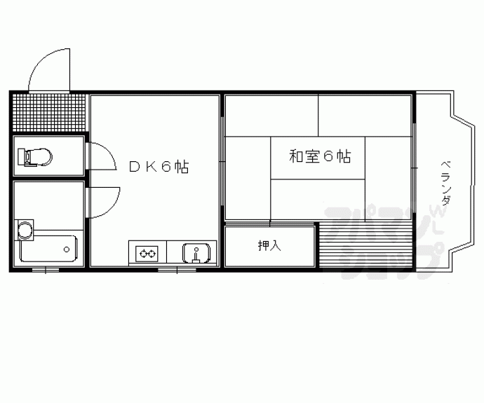 【メゾン・ベルジュール】間取