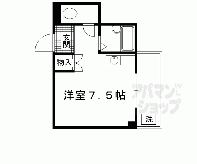 【ハイツ福田】間取