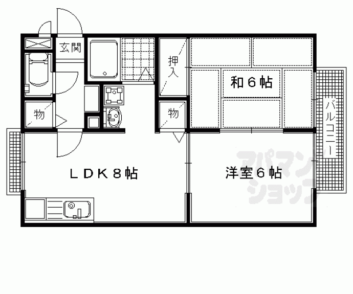 【ウィンディアコリーヌ】間取