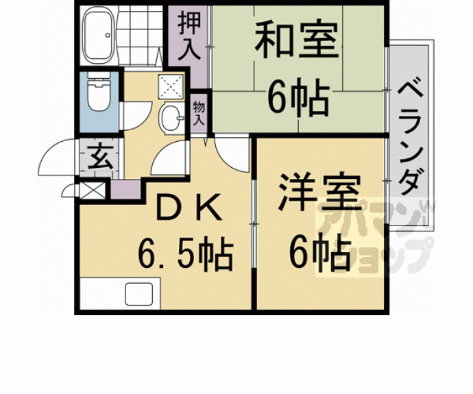 【ウィンディアコリーヌ】間取