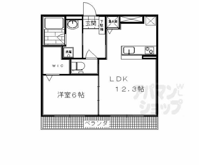 【コンフォート冷泉】間取