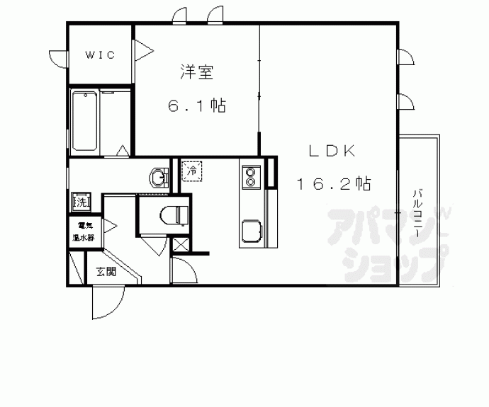 【コンフォート冷泉】間取