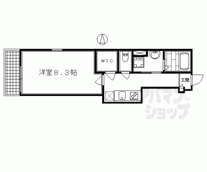 【フォレストメゾン知恩院前】間取