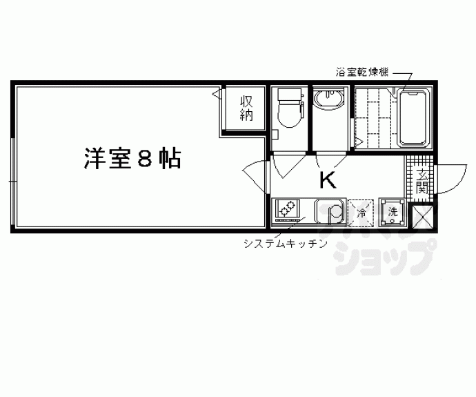 【アドミ西院】間取