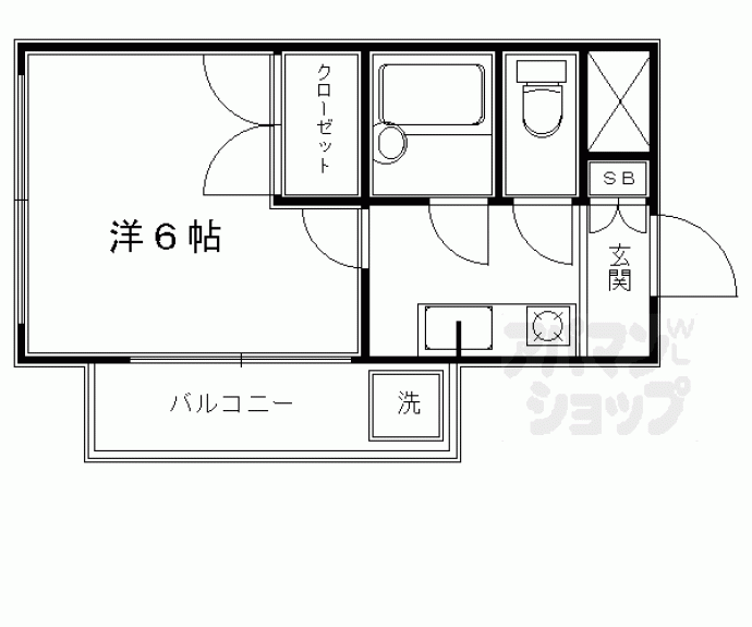 【スカイハイツ中野】間取