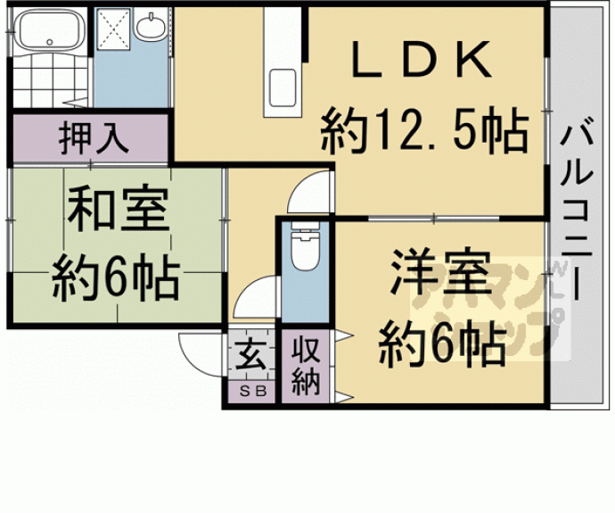 【エーデルハイム】間取