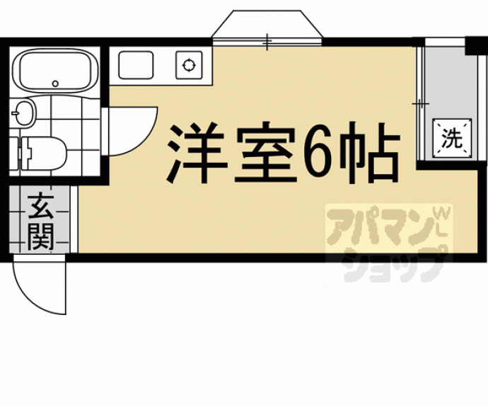 【ヒラナカハイツⅡ】間取