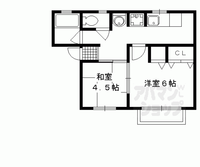 【メゾンエスポワールⅡ】間取