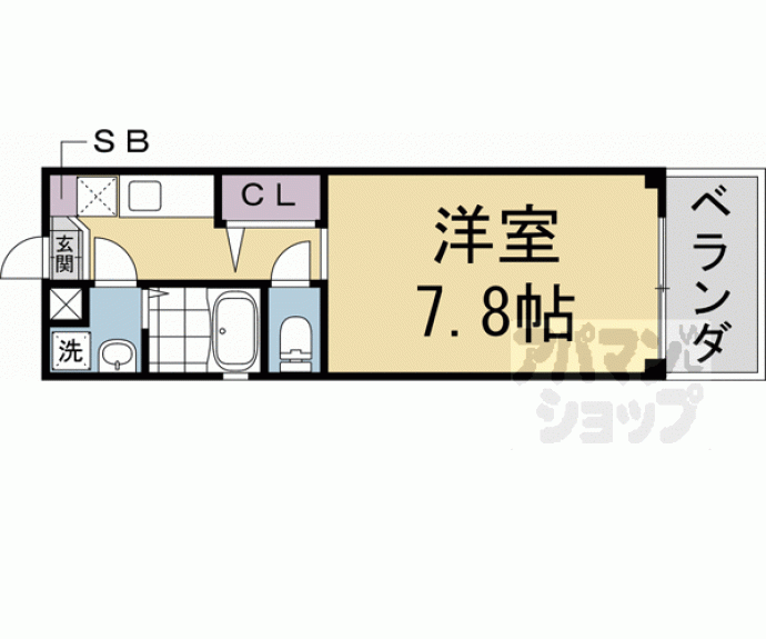 【カーサ　デ　シエラ】間取