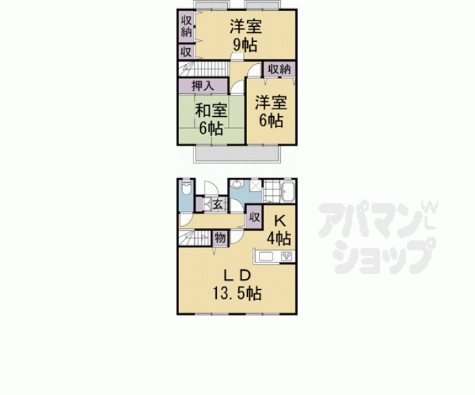 【グレイスコート嵐山】間取