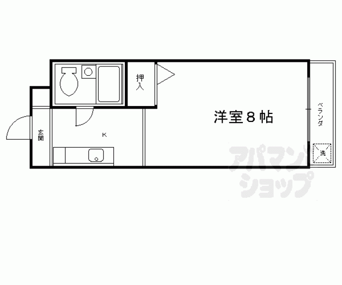 【シティーハウスＭＡＲＳＡ】間取