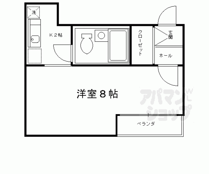 【ＣＡＳＡ聚楽】間取