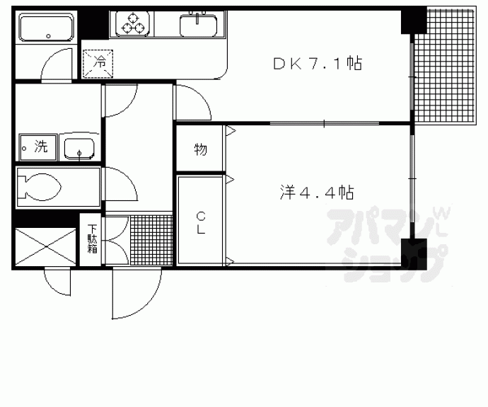 【コスモトゥデイ】間取