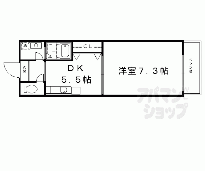 【ＳＴＤ五条】間取