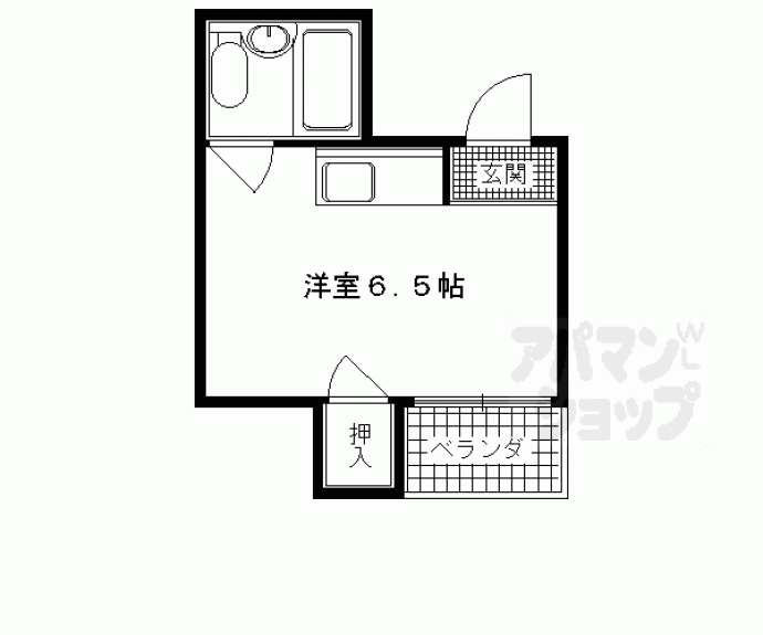 【ウエストハウス】間取