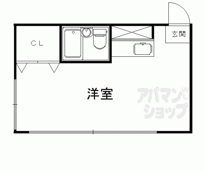 【西院寿町ビル】間取