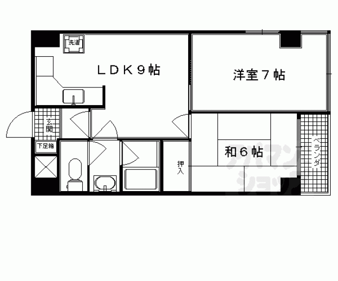 【メゾン綾小路】間取