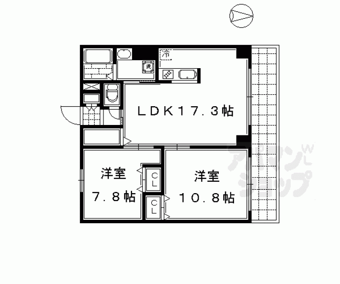 【一太郎大宮】間取