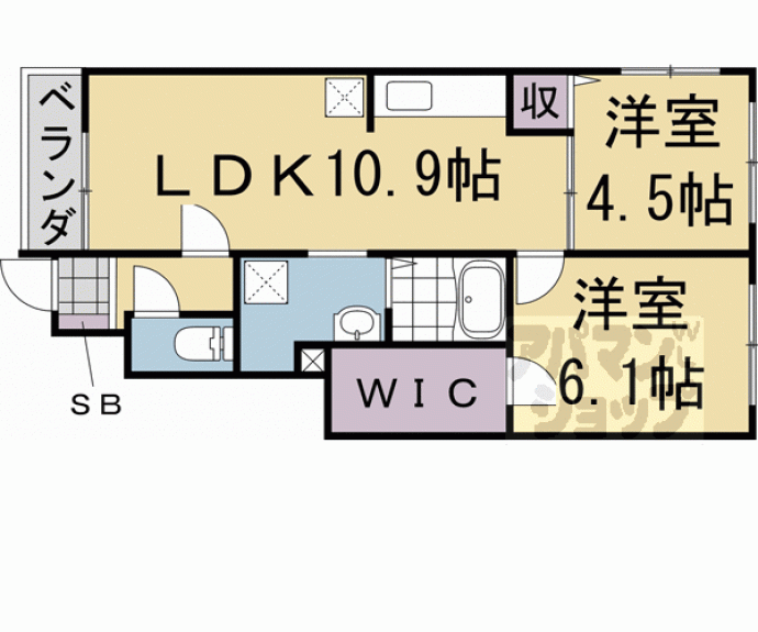 【セレーノ長岡京】間取