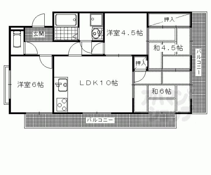 【エクセル友岡】間取