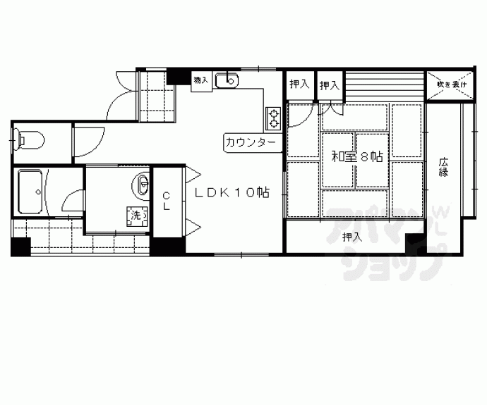 【千丸シンフォニーハウス】間取