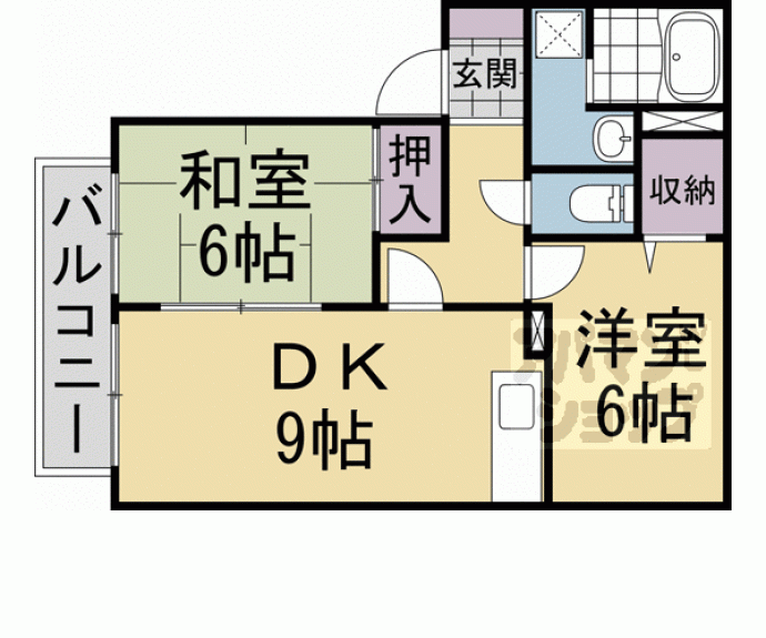 【ウエストコート】間取