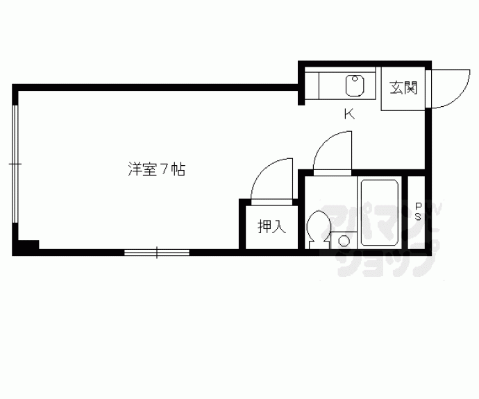 【リバーハイツ】間取