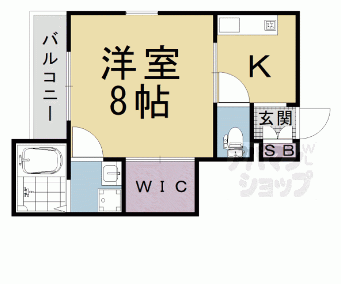 【ヴィクトワール桂】間取