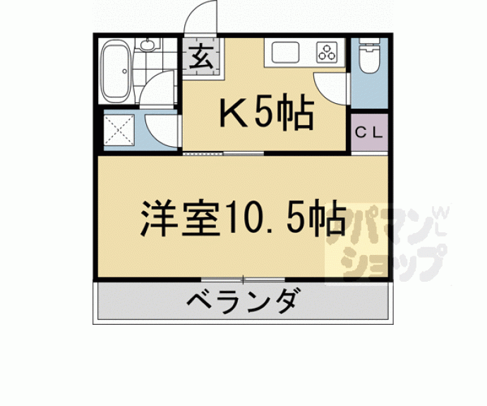 【ヤシキレジデンス】間取