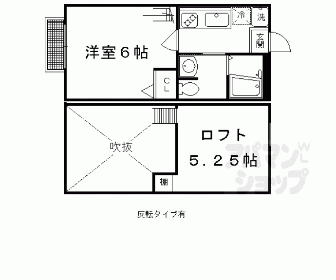 【ロフティ紫野西土居町】間取