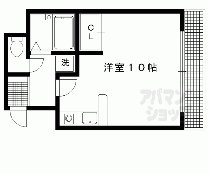 【カーサセブン】間取